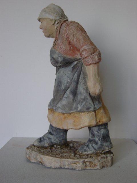 Photo de la sculpture Elle était