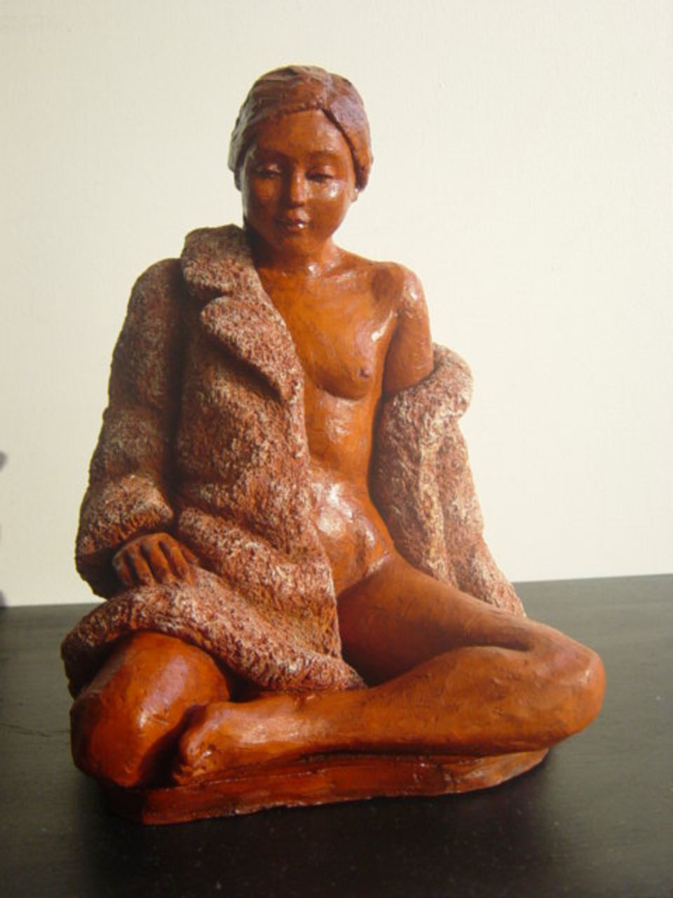 Photo de la sculpture La belle et la fourrure