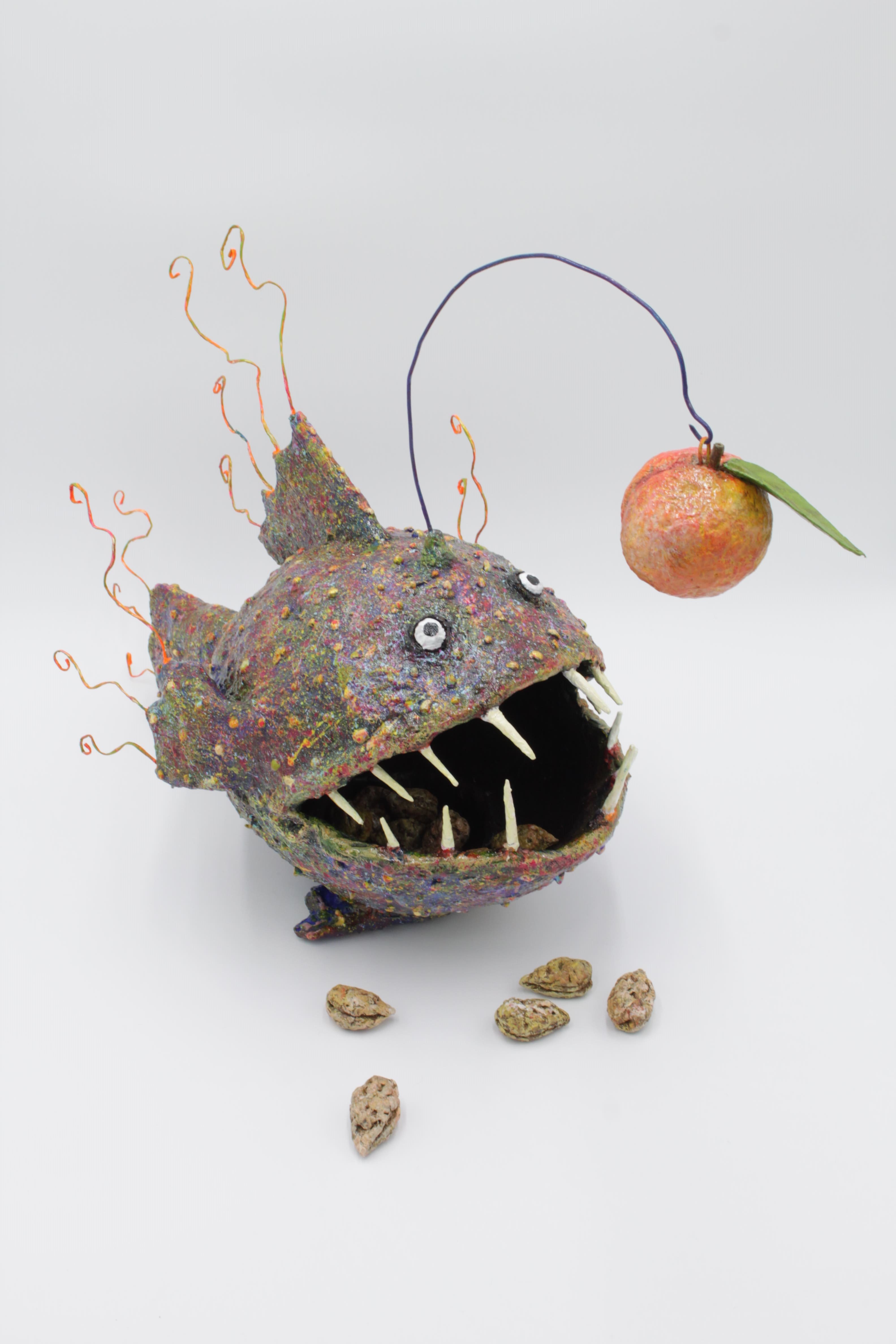 Photo de la sculpture Pêche à la pêche