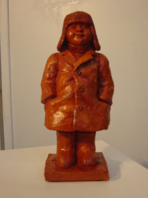 Photo de la sculpture Philipok bée