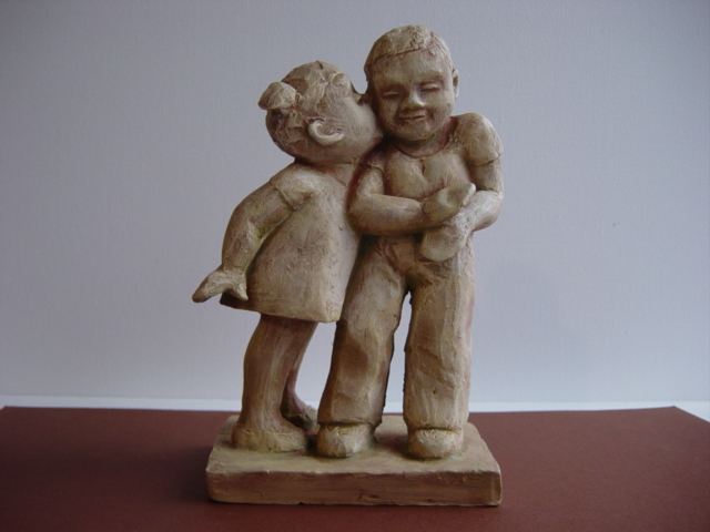 Photo de la sculpture Premier baiser