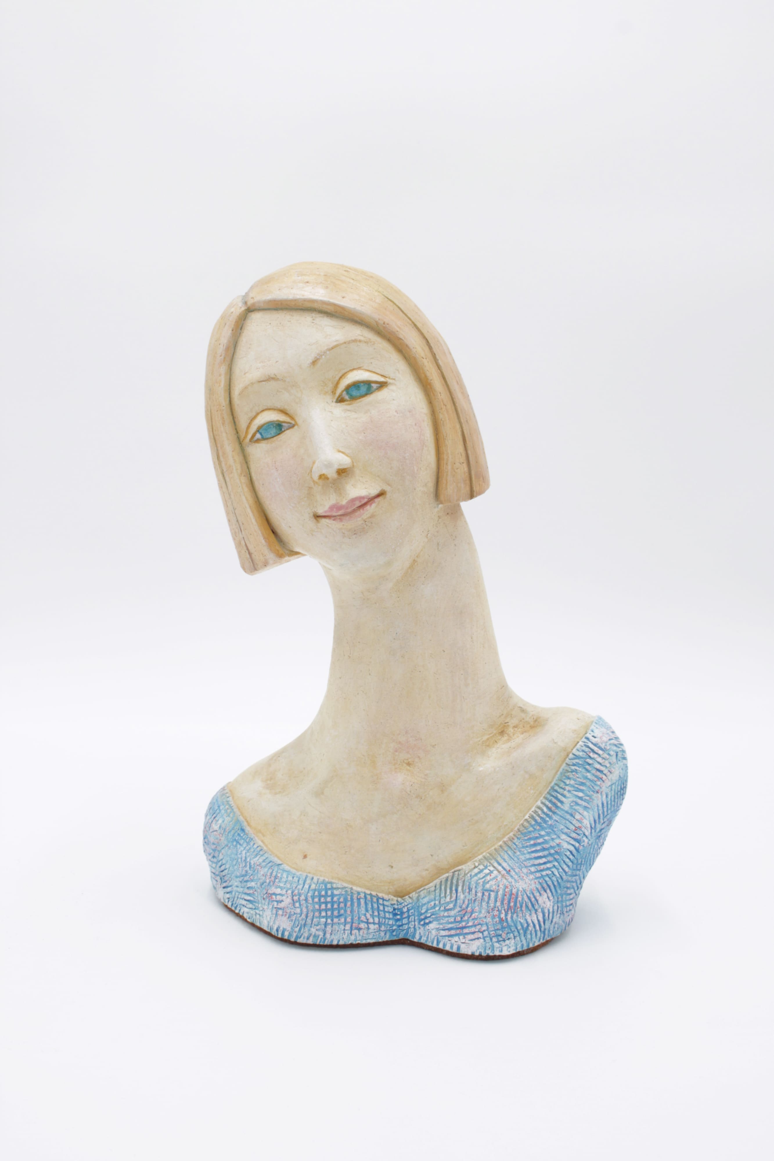 Photo de la sculpture Robe bleue