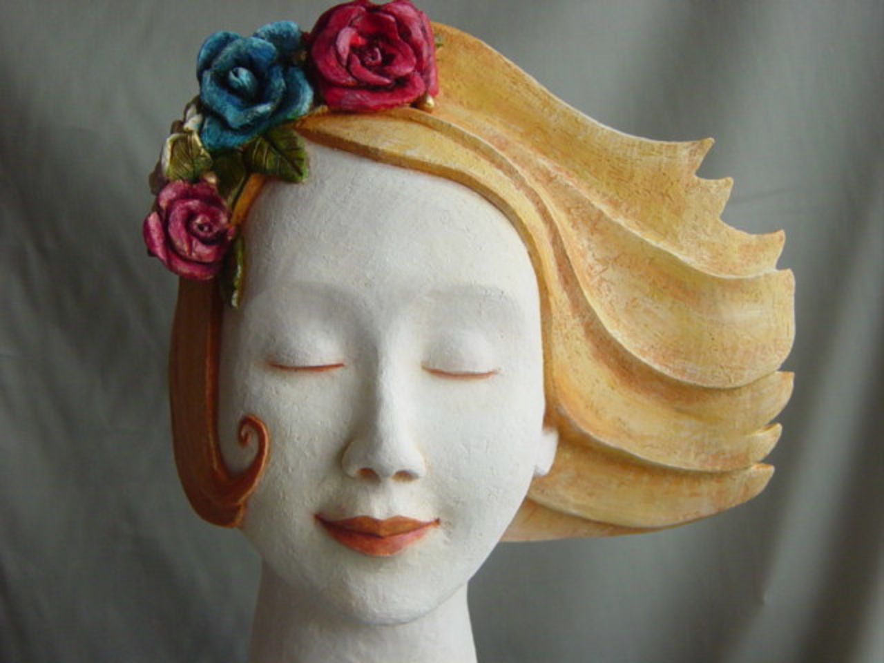 Photo de la sculpture Marianne russe